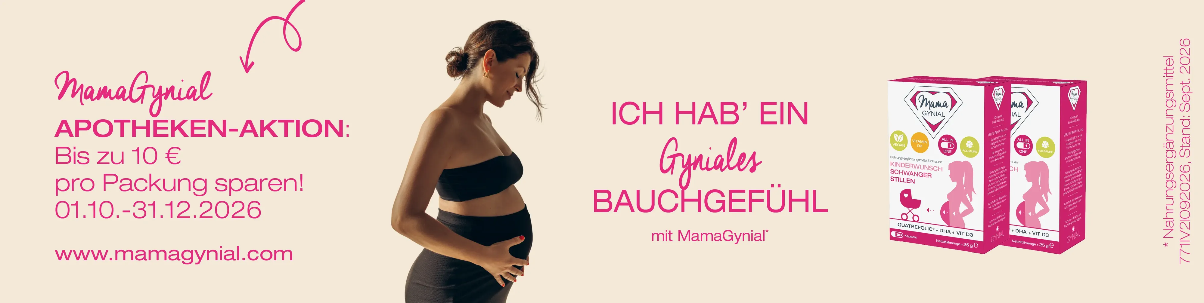 Mama Gynial – Anzeige